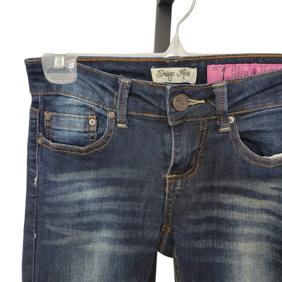 Indigo Rein Flare Leg Jeans - Picture 2 of 5